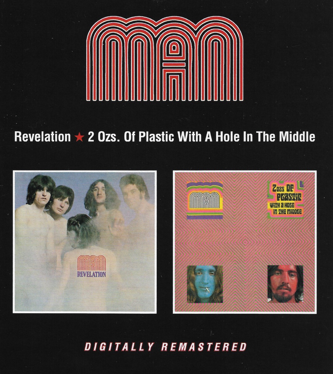 REVELATION/2 OZS. OF PLASTIC WITH A HOLE IN THE MIDDLE (1969), heruitgave 1e en 2e album